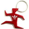 Runner Shape Bottle Opener with Key Chain